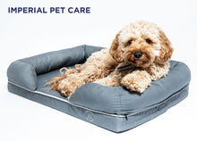Load image into Gallery viewer, Small Imperial Dog Bed - Grey