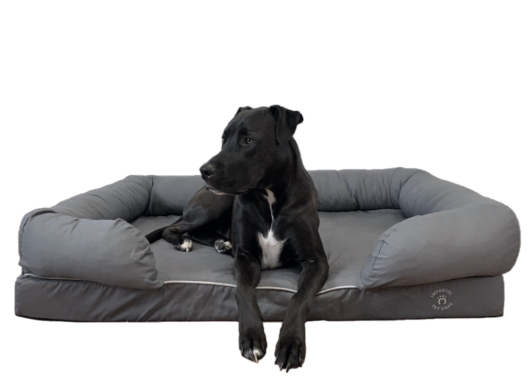 Extra Large Imperial Dog Bed - Grey